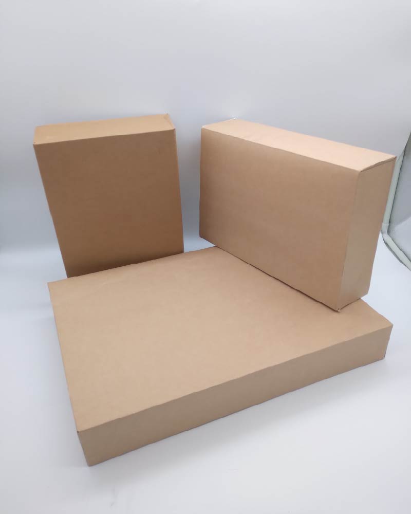 Pack 50 Standard Kraft Pastry Tray Boxes